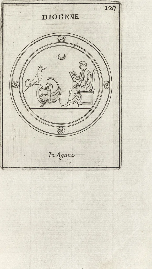 An illustration from Le gemme antiche figurate, 1700, leaf 362
