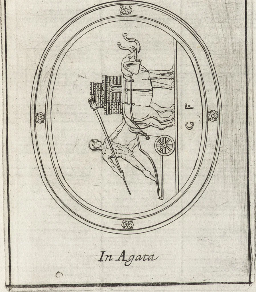 An illustration from Le gemme antiche figurate, 1700, leaf 366