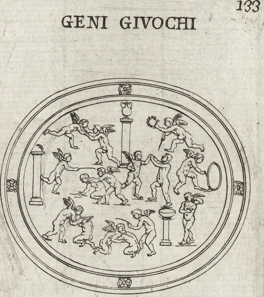 An illustration from Le gemme antiche figurate, 1700, leaf 374