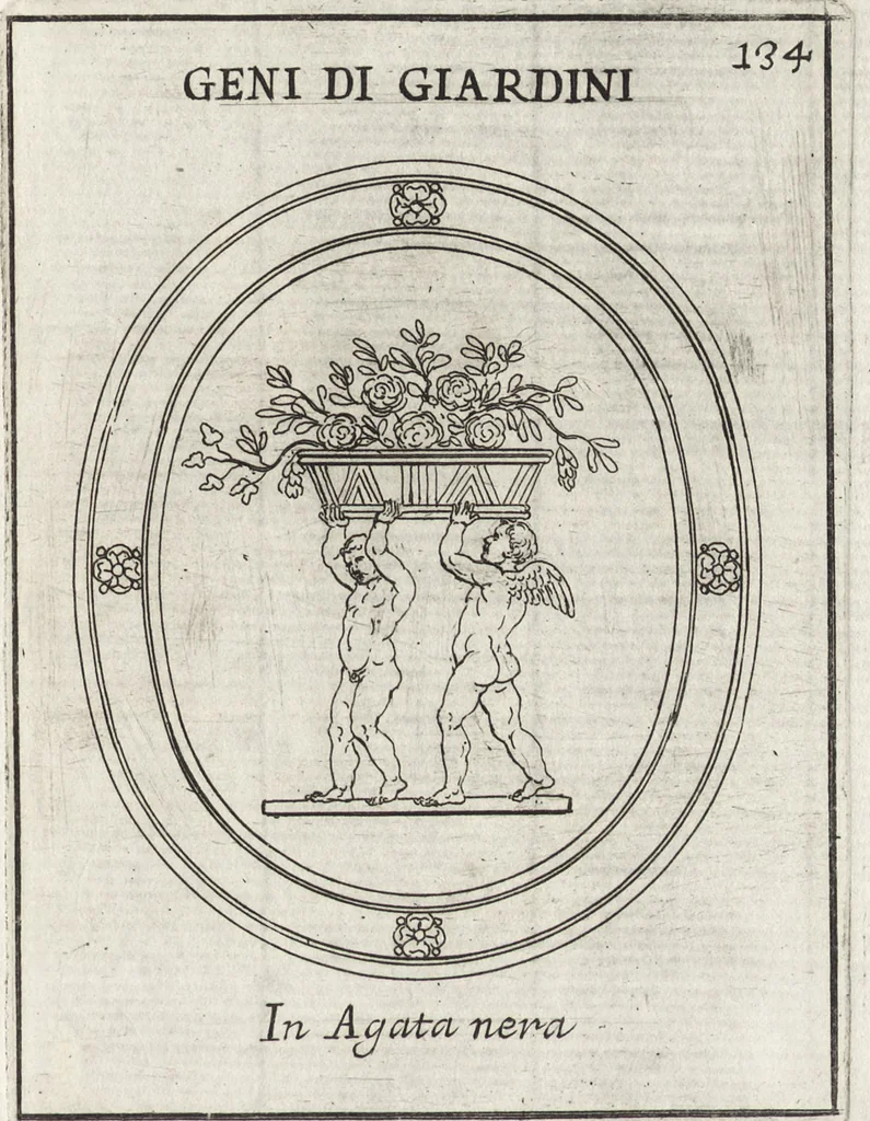 An illustration from Le gemme antiche figurate, 1700, leaf 376