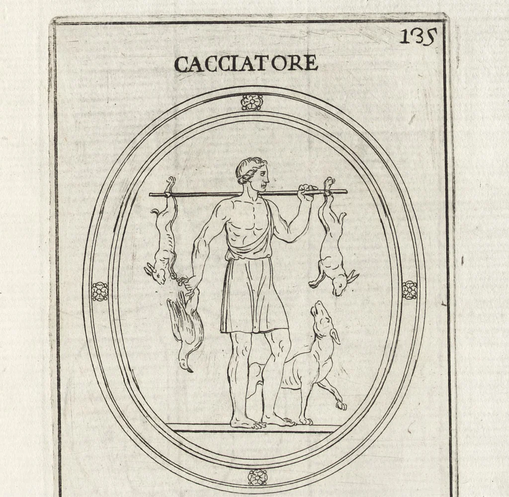 An illustration from Le gemme antiche figurate, 1700, leaf 378