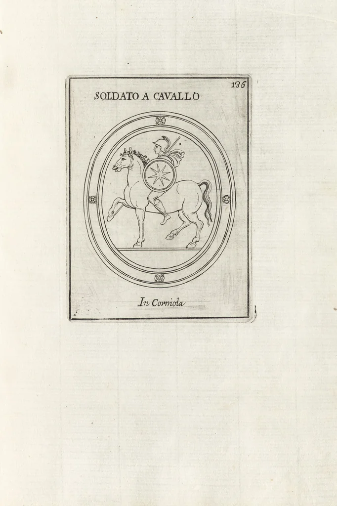 An illustration from Le gemme antiche figurate, 1700, leaf 380