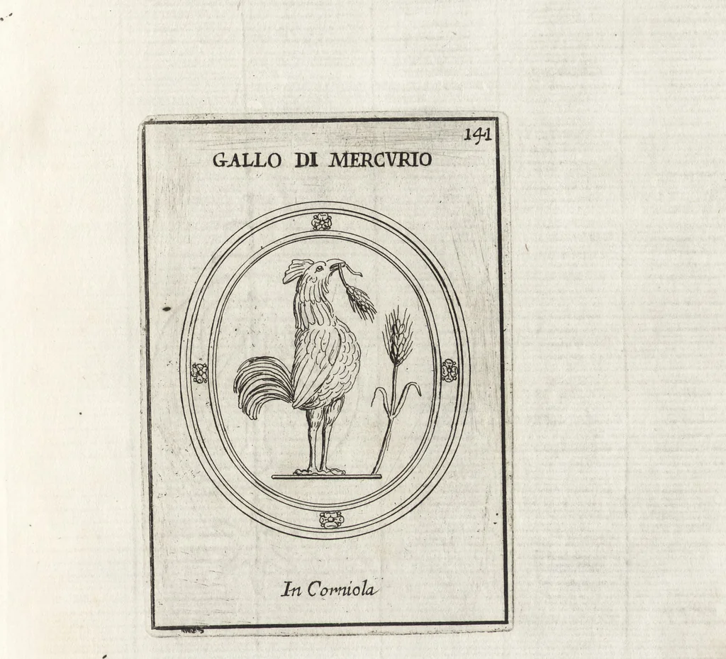 An illustration from Le gemme antiche figurate, 1700, leaf 390