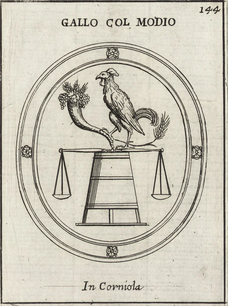 An illustration from Le gemme antiche figurate, 1700, leaf 396
