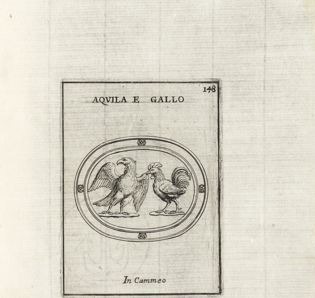 An illustration from Le gemme antiche figurate, 1700, leaf 404