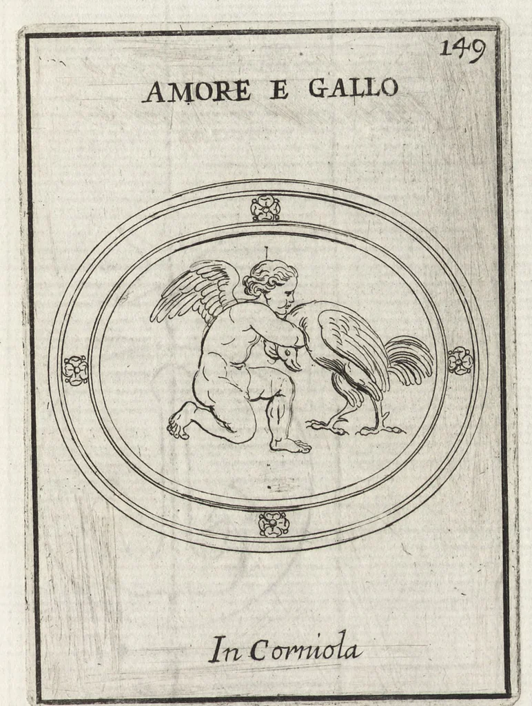 An illustration from Le gemme antiche figurate, 1700, leaf 406