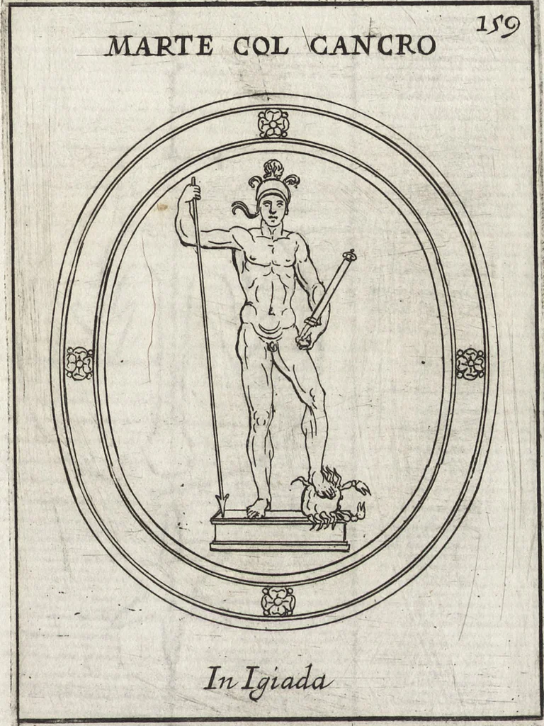 An illustration from Le gemme antiche figurate, 1700, leaf 426