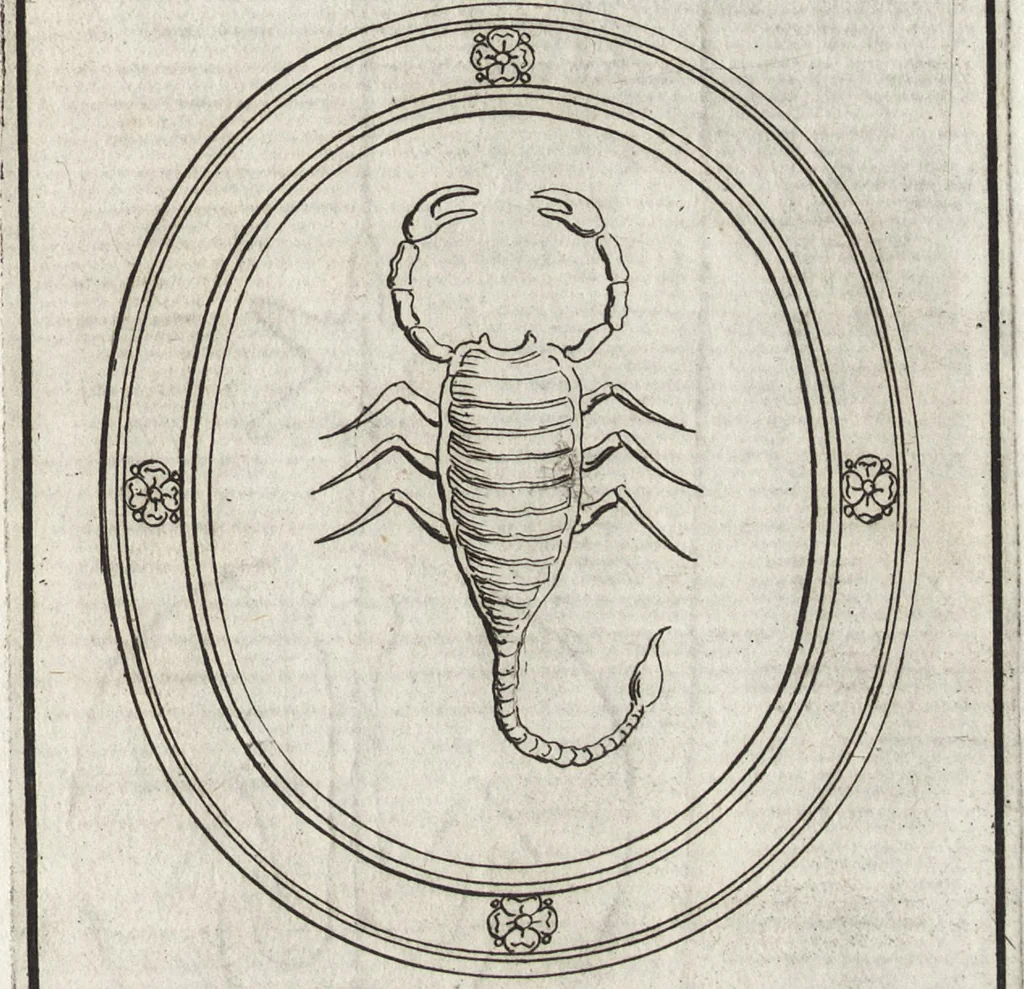 An illustration from Le gemme antiche figurate, 1700, leaf 428