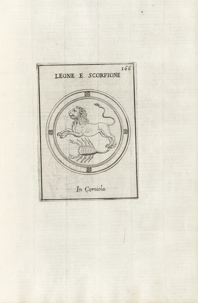 An illustration from Le gemme antiche figurate, 1700, leaf 440