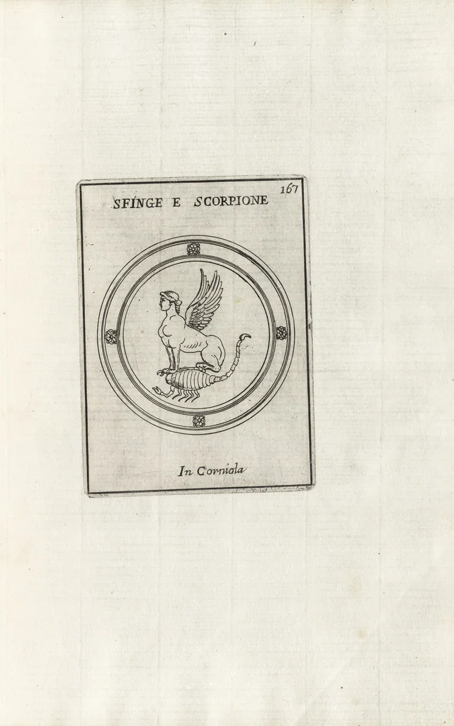 An illustration from Le gemme antiche figurate, 1700, leaf 442