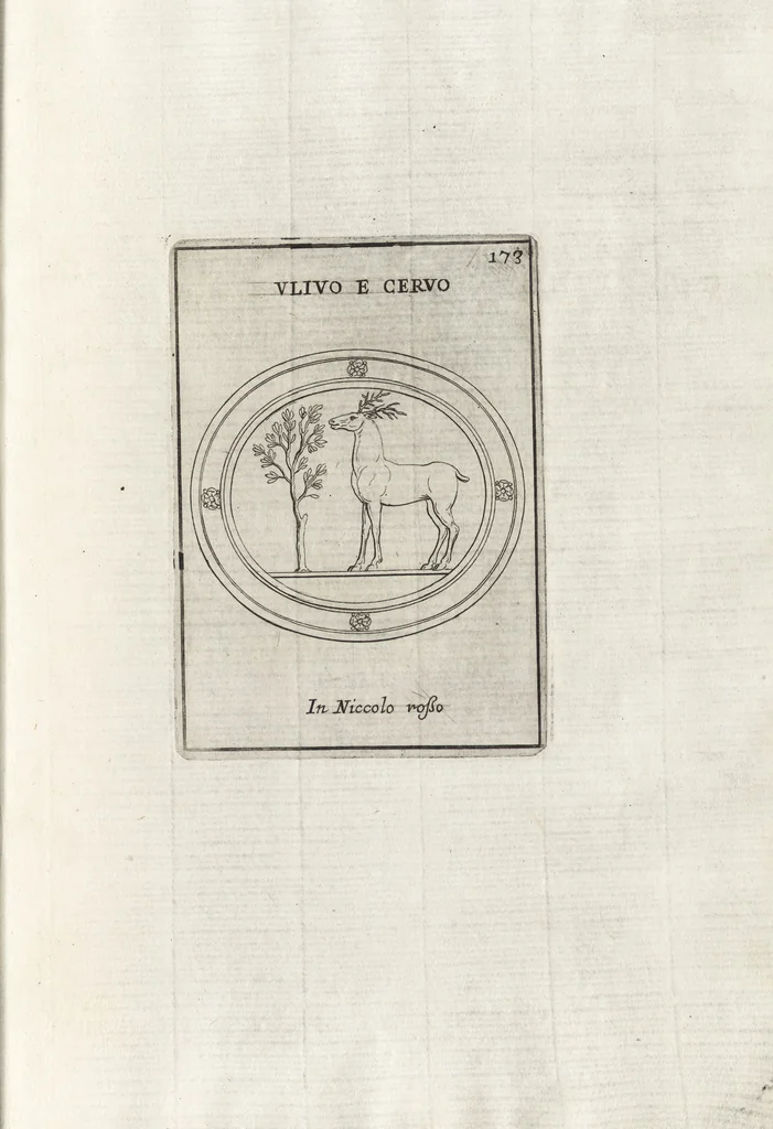 An illustration from Le gemme antiche figurate, 1700, leaf 454