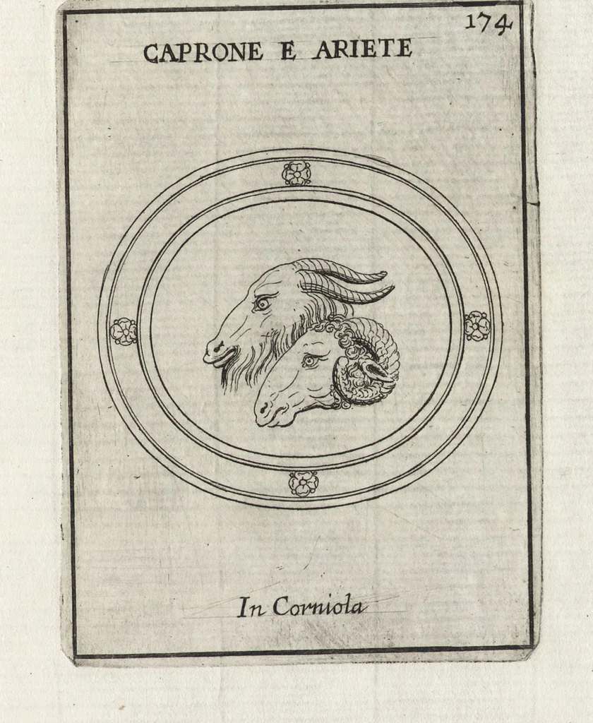 An illustration from Le gemme antiche figurate, 1700, leaf 456
