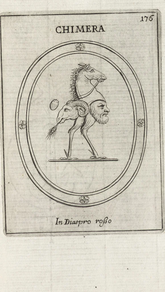 An illustration from Le gemme antiche figurate, 1700, leaf 460