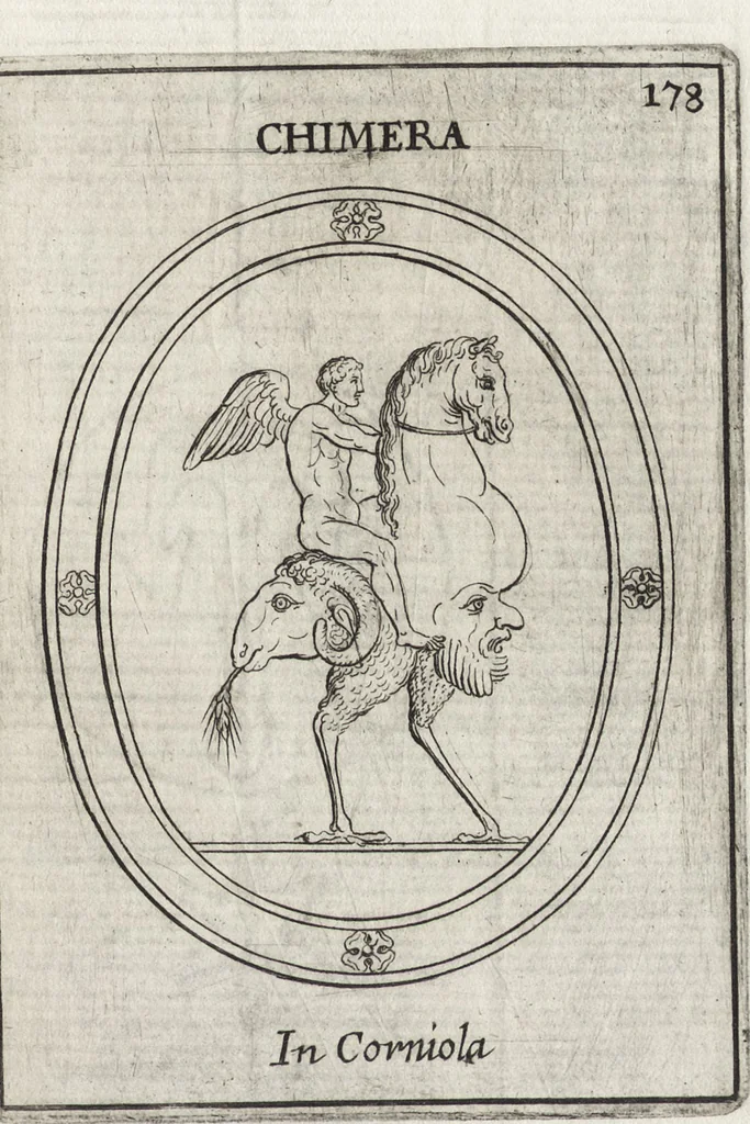 An illustration from Le gemme antiche figurate, 1700, leaf 464