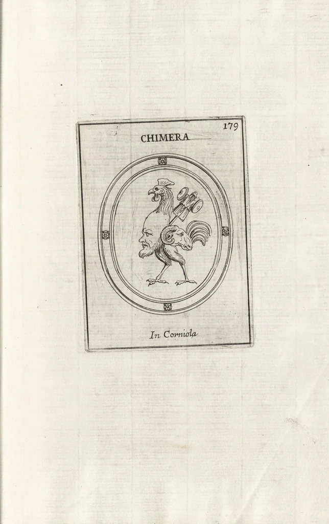An illustration from Le gemme antiche figurate, 1700, leaf 466