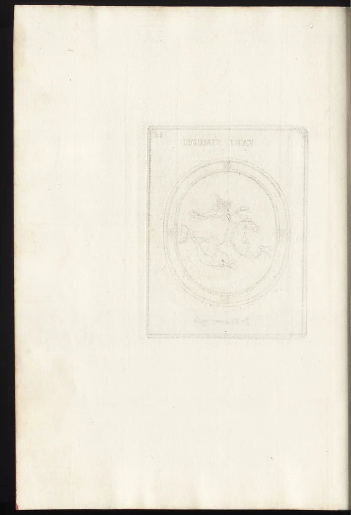 An illustration from Le gemme antiche figurate, 1700, leaf 481