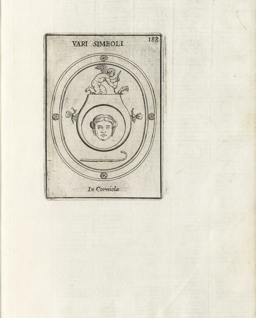 An illustration from Le gemme antiche figurate, 1700, leaf 482
