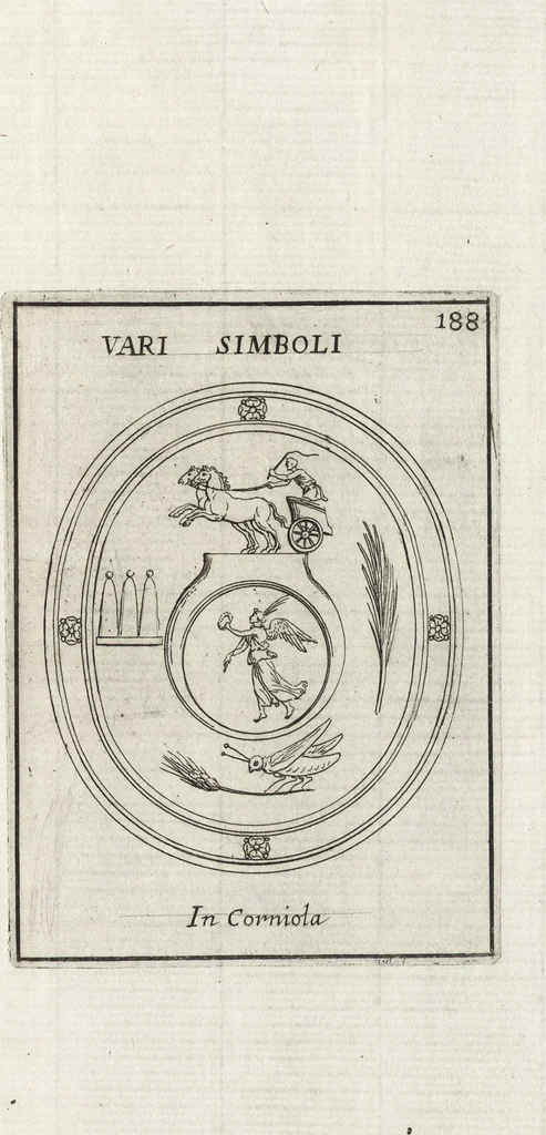 An illustration from Le gemme antiche figurate, 1700, leaf 484