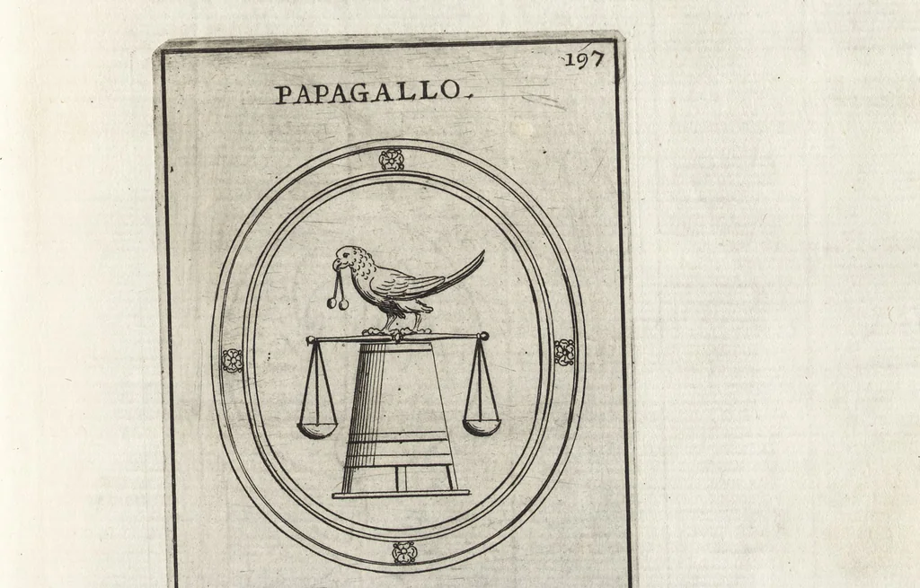 An illustration from Le gemme antiche figurate, 1700, leaf 502