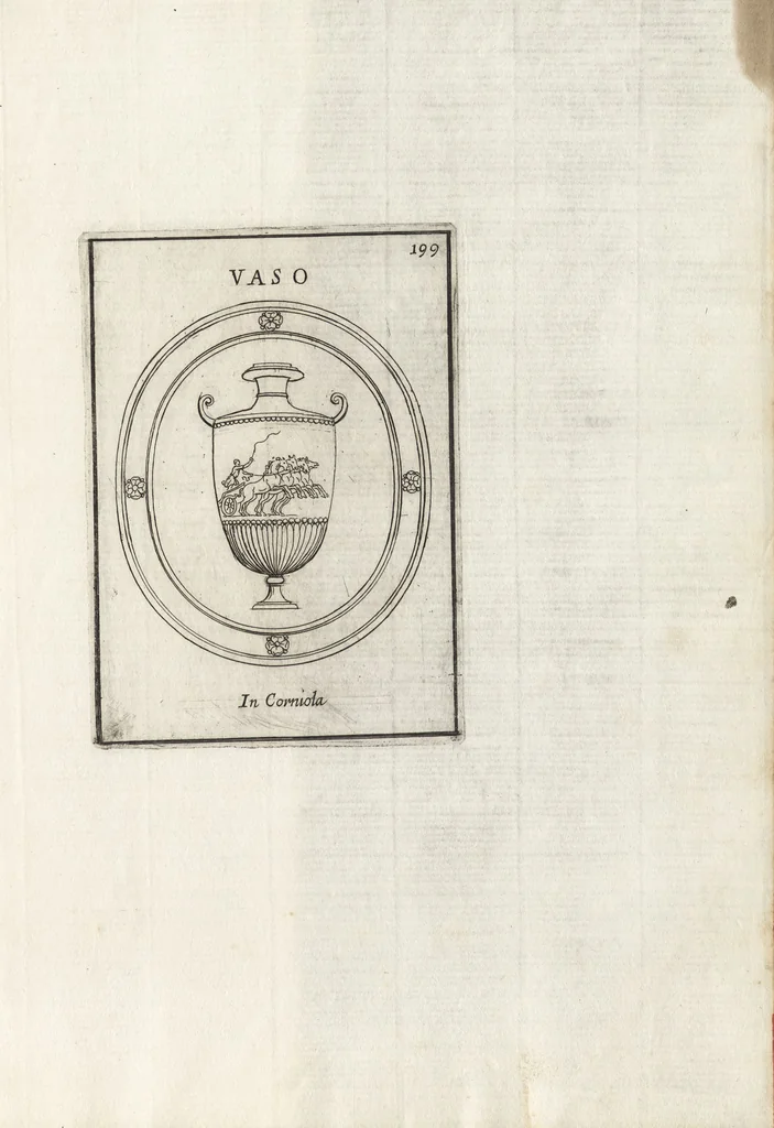 An illustration from Le gemme antiche figurate, 1700, leaf 506