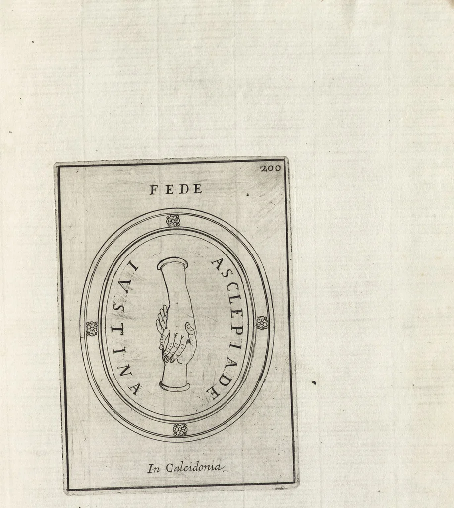An illustration from Le gemme antiche figurate, 1700, leaf 508