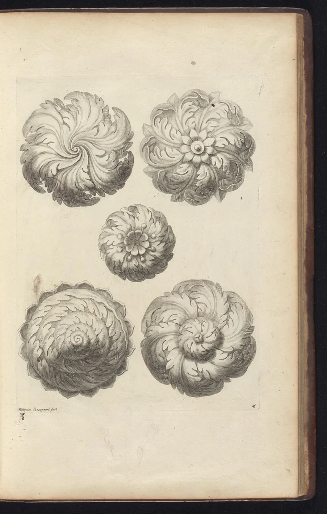 An illustration from Diuers ornements d'architecture, recueillis et dessegnes apres l'antique, 1658, leaf 100