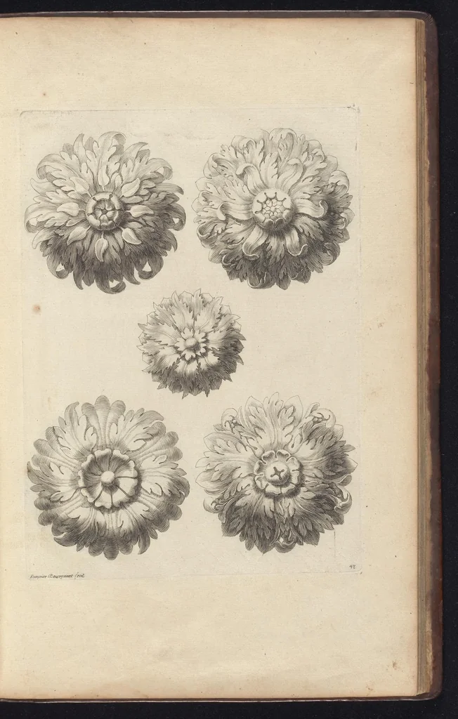 An illustration from Diuers ornements d'architecture, recueillis et dessegnes apres l'antique, 1658, leaf 102