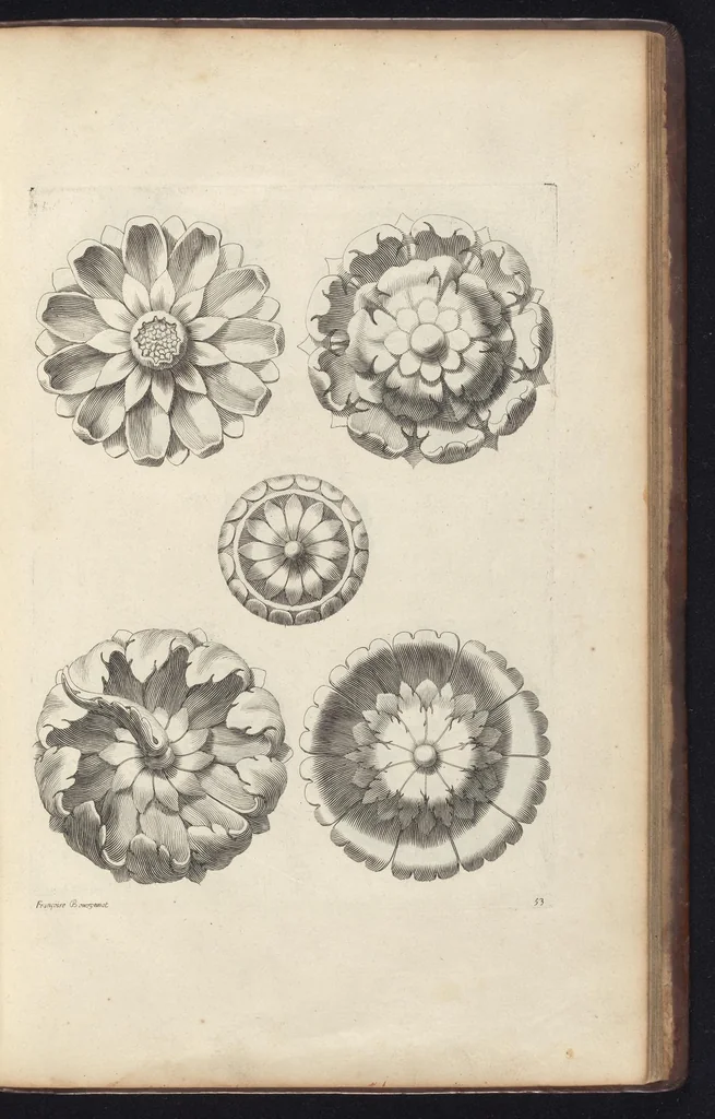 An illustration from Diuers ornements d'architecture, recueillis et dessegnes apres l'antique, 1658, leaf 112