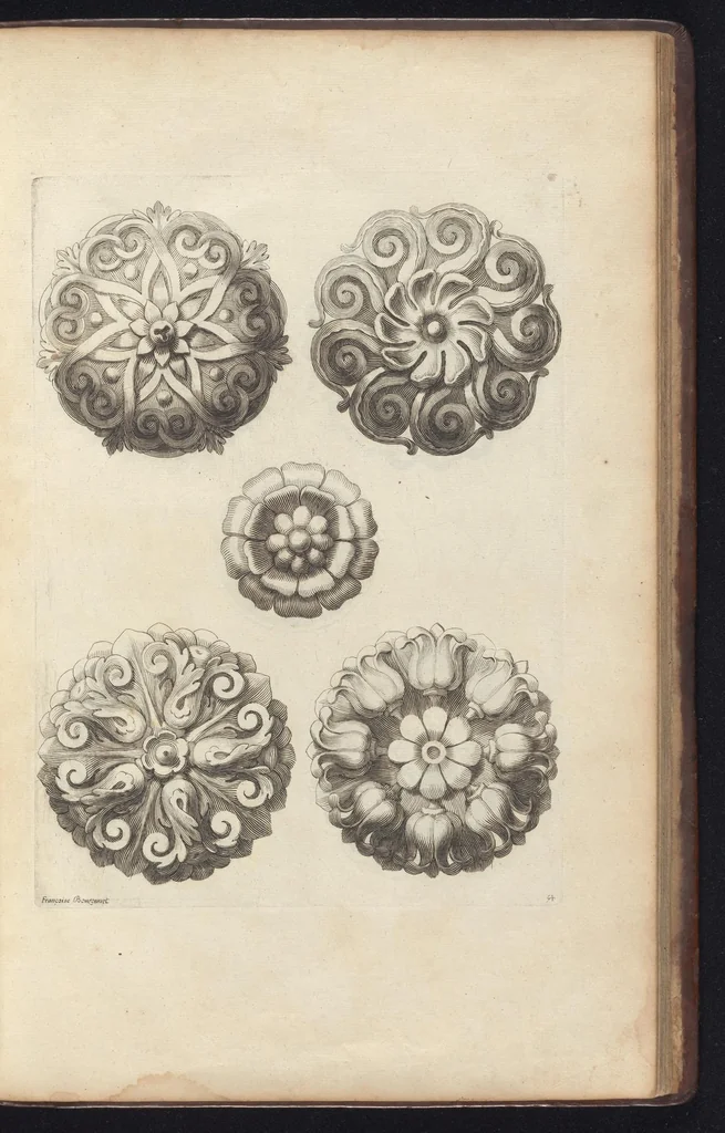 An illustration from Diuers ornements d'architecture, recueillis et dessegnes apres l'antique, 1658, leaf 114