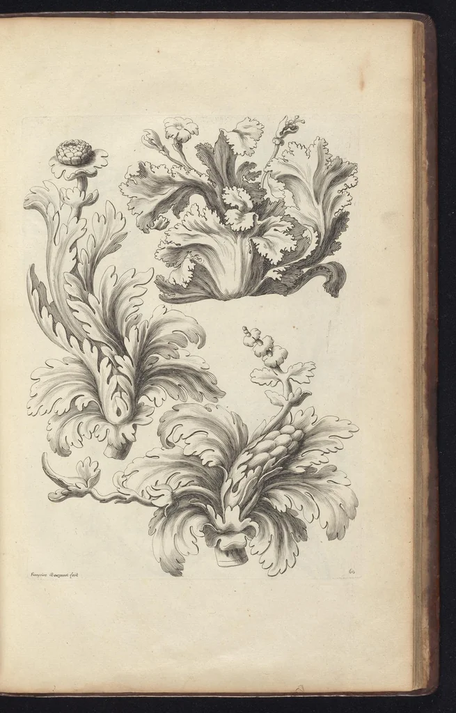 An illustration from Diuers ornements d'architecture, recueillis et dessegnes apres l'antique, 1658, leaf 126