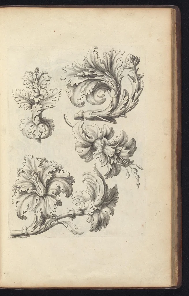 An illustration from Diuers ornements d'architecture, recueillis et dessegnes apres l'antique, 1658, leaf 130