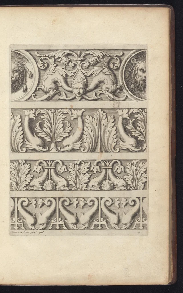 An illustration from Diuers ornements d'architecture, recueillis et dessegnes apres l'antique, 1658, leaf 40