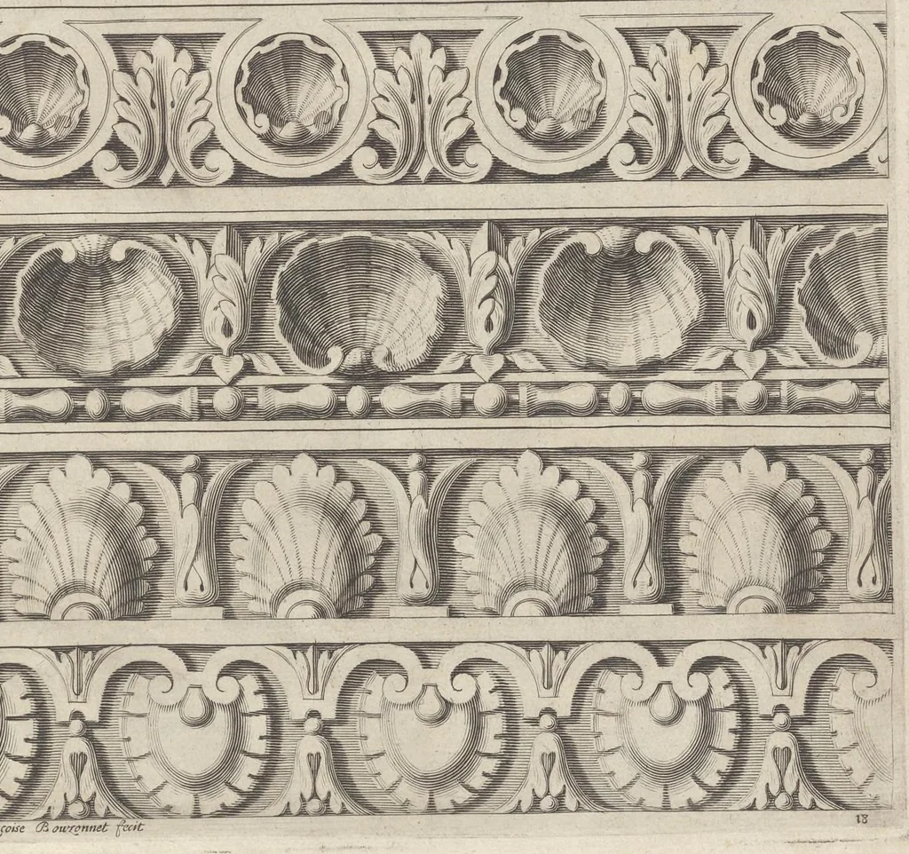 An illustration from Diuers ornements d'architecture, recueillis et dessegnes apres l'antique, 1658, leaf 42