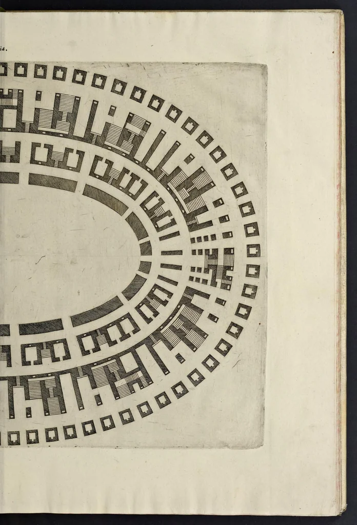An illustration from Onuphrii Panuinii Veronensis Antiquitatum Veronensium libri VIII : nunc primum in lucem editi variisq[ue] iconibus et antiquis inscriptionibus locupletati, 1648, leaf 132