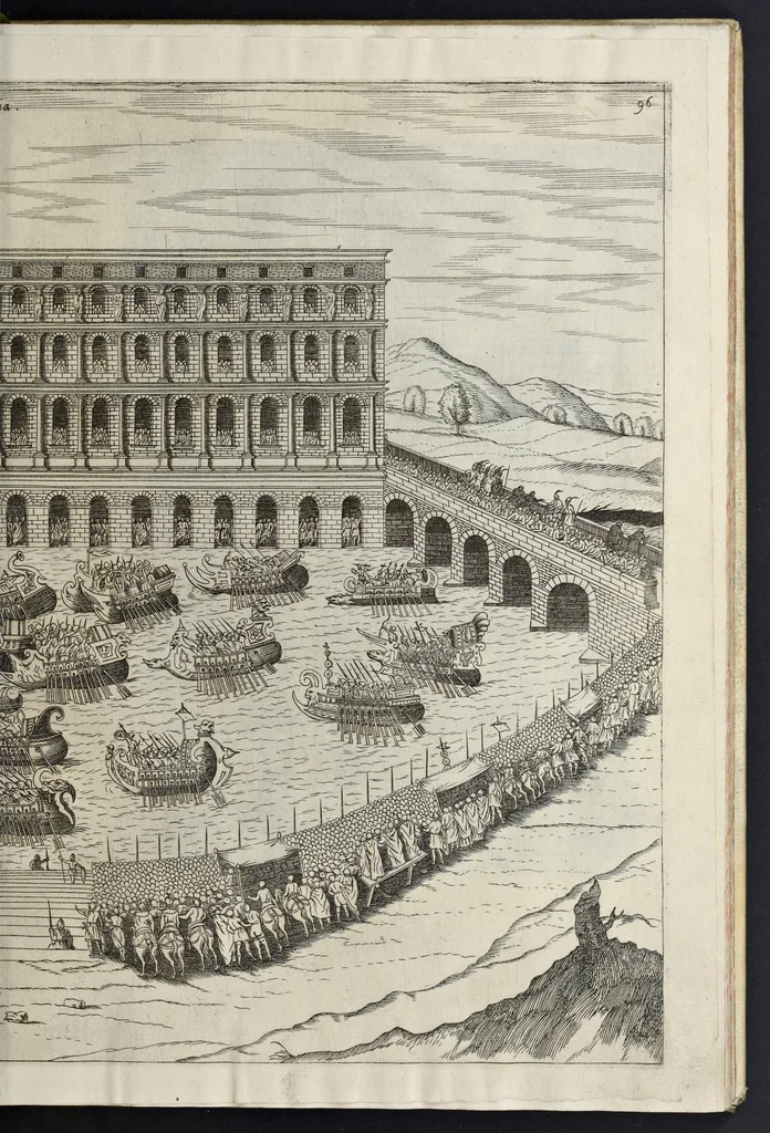 An illustration from Onuphrii Panuinii Veronensis Antiquitatum Veronensium libri VIII : nunc primum in lucem editi variisq[ue] iconibus et antiquis inscriptionibus locupletati, 1648, leaf 152