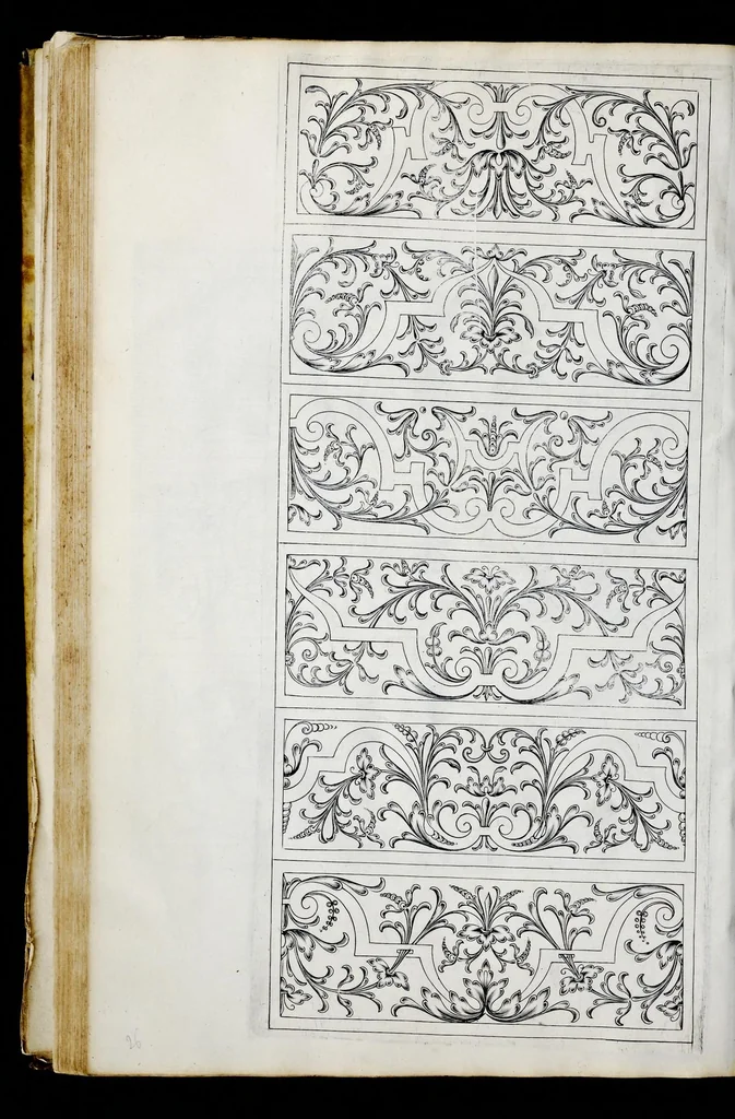 An illustration from Traité du iardinage selon les raisons de la nature et de l'art : divisé en trois livres : ensemble diuers desseins de parterres, pelouzes, bosquets & autres ornemens seruans à l'embellissement des iardins, 1638, leaf 159