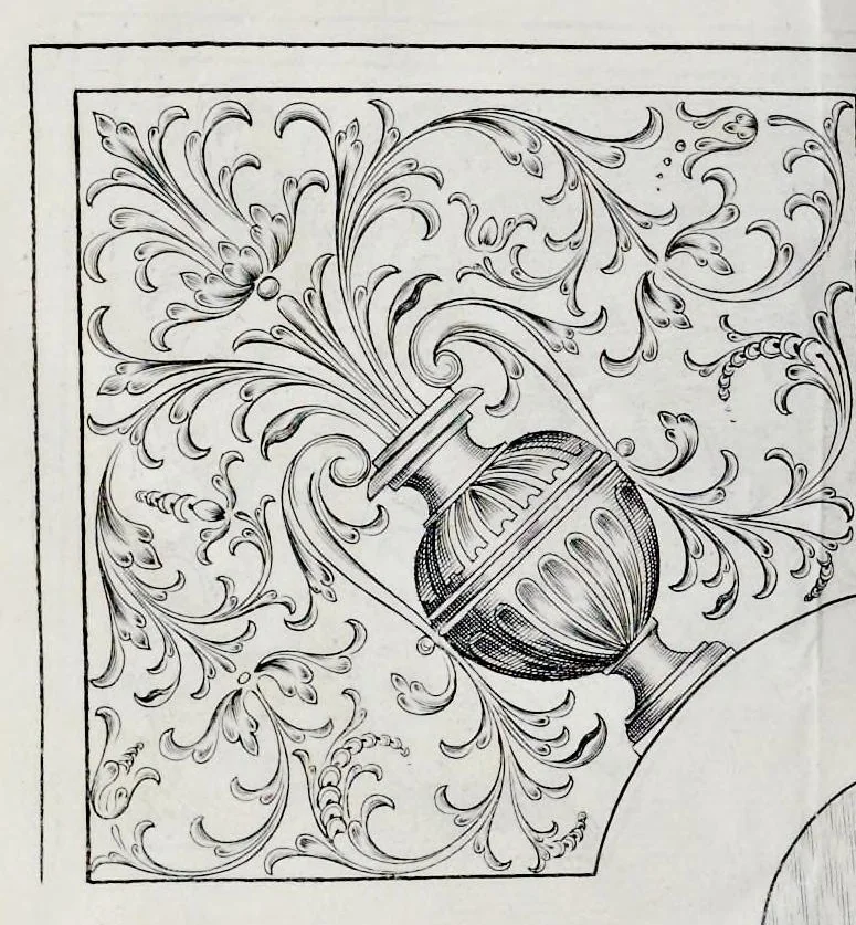 An illustration from Traité du iardinage selon les raisons de la nature et de l'art : divisé en trois livres : ensemble diuers desseins de parterres, pelouzes, bosquets & autres ornemens seruans à l'embellissement des iardins, 1638, leaf 213