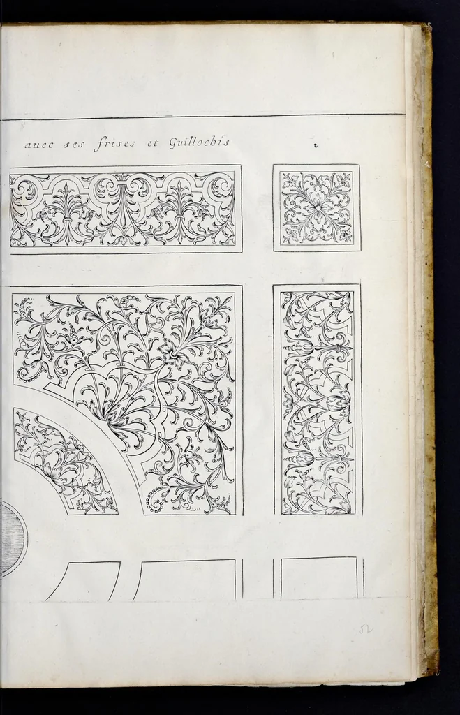 An illustration from Traité du iardinage selon les raisons de la nature et de l'art : divisé en trois livres : ensemble diuers desseins de parterres, pelouzes, bosquets & autres ornemens seruans à l'embellissement des iardins, 1638, leaf 246