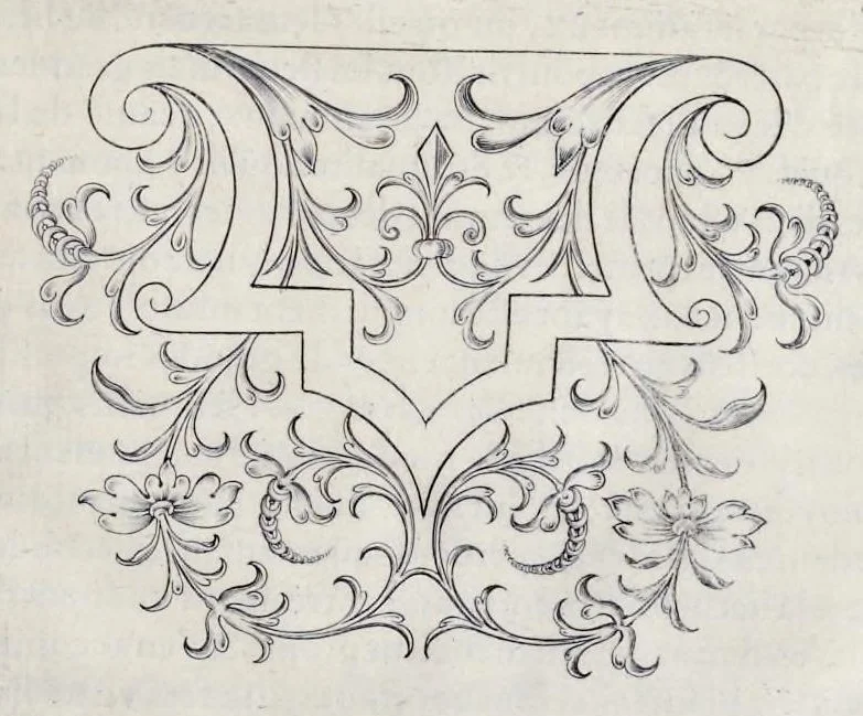 An illustration from Traité du iardinage selon les raisons de la nature et de l'art : divisé en trois livres : ensemble diuers desseins de parterres, pelouzes, bosquets & autres ornemens seruans à l'embellissement des iardins, 1638, leaf 38