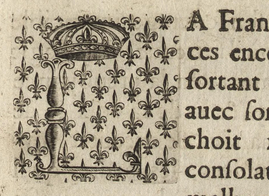 An illustration from Paralelles et eloges historiques d'Alexandre le Grand et de monseigneur le prince duc d'Anguien : auec les planches des plus importantes villes qu'il a reduites en ses quatre campaignes sous l'obeyssance du roy, 1647, leaf 34