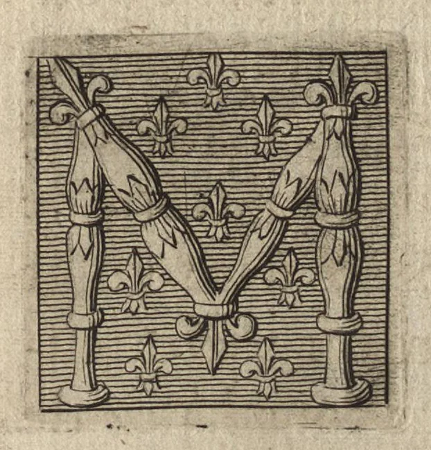 An illustration from Paralelles et eloges historiques d'Alexandre le Grand et de monseigneur le prince duc d'Anguien : auec les planches des plus importantes villes qu'il a reduites en ses quatre campaignes sous l'obeyssance du roy, 1647, leaf 68