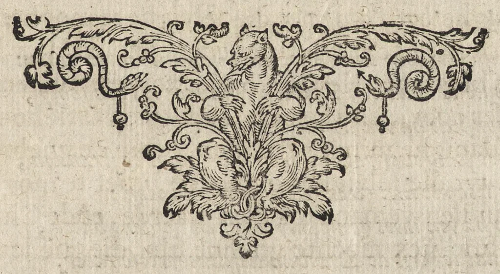 An illustration from Eerlycke tytkorting bestaende in verscheyde rymen, 1634, leaf 42