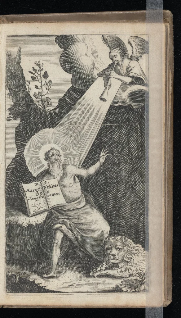 An illustration from Het graf der wereltse vermaeckingen ; met, De morgen-wekker der jonck-vrouwen, 1642, leaf 232