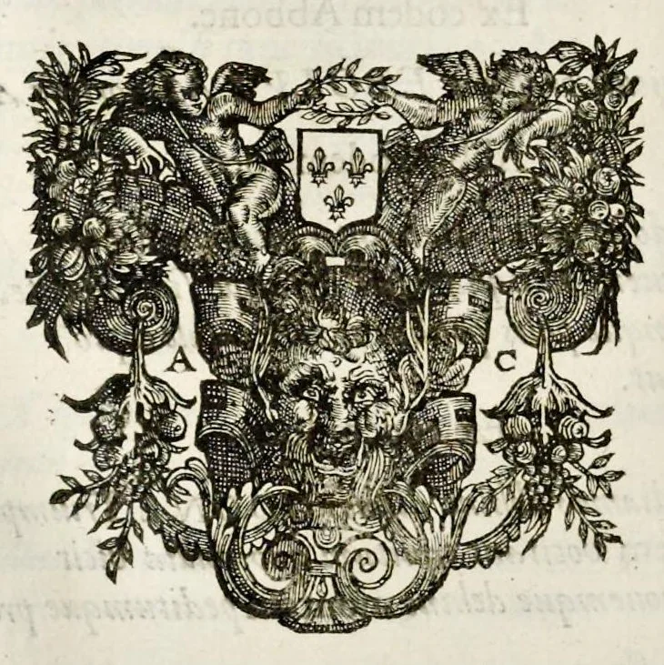 An illustration from Histoire des ministres d'estat : qui ont serui sous les roys de France de la troisiesme lignee, avec le sommaire des regnes ausquels ils ont vescu : le tout justifié par les chroniques des auteurs contemporains, chartes d'eglises, lettres & memoires des affaires d'estat, registres anciens, & autres bonnes preuues, 1642, leaf 81