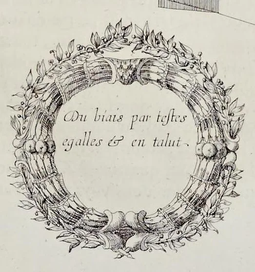 An illustration from L'architecture des voutes, ou, L'art des traits et coupe des voutes : traicté tres-vtil, voire necessaire a tous architectes, maistres massons, appareilleurs, tailleurs de pierre, et generalement a tous ceux qui se meslent de l'architecture, mesme militaire, 1643, leaf 194