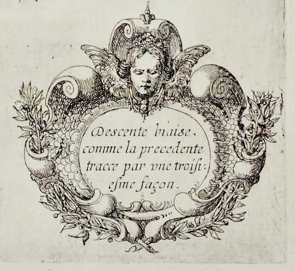 An illustration from L'architecture des voutes, ou, L'art des traits et coupe des voutes : traicté tres-vtil, voire necessaire a tous architectes, maistres massons, appareilleurs, tailleurs de pierre, et generalement a tous ceux qui se meslent de l'architecture, mesme militaire, 1643, leaf 90