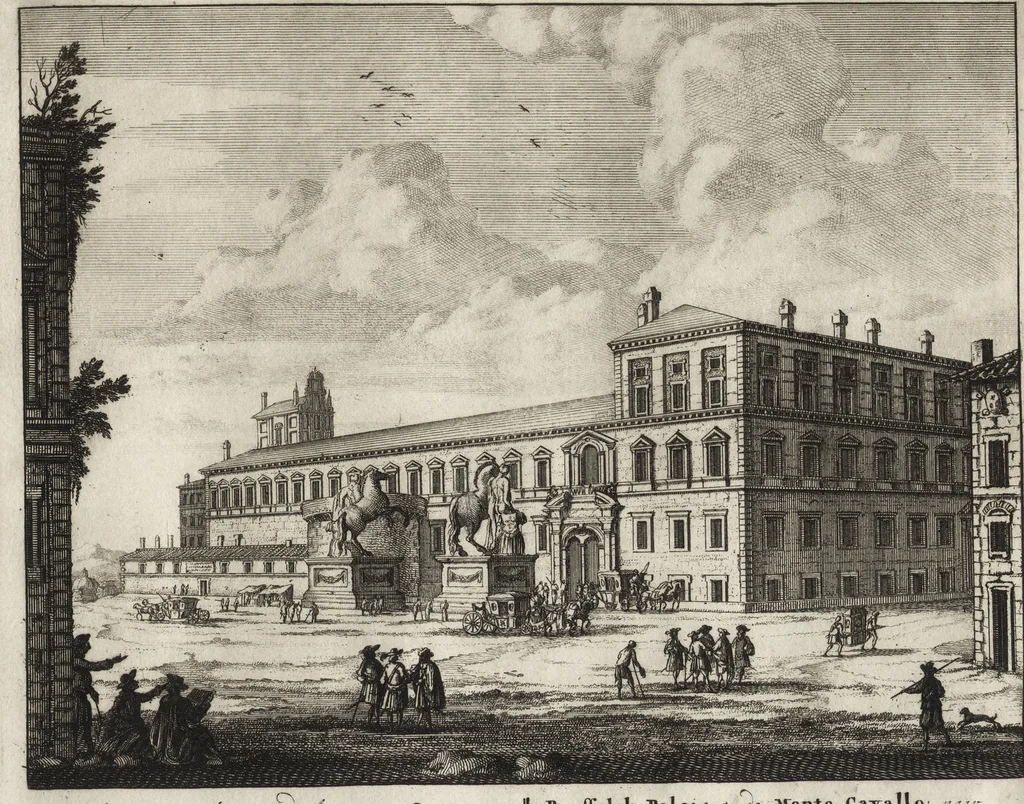 An illustration from Roma aeterna, Petri Schenkii : sive, Ipsius aedificiorum romanorum, integrorum collapsorumque, conspectus duplex, 1690, leaf 82
