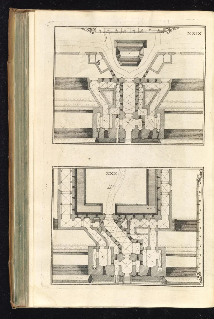 An illustration from Peribologia, oder, Bericht Wilhelmi Dilichy Hist. von Vestungsgebewen vieler Orter : vermehrett wie auch mit gebürenden Grundt vnd Auffrissen versehen vnd publisirett durch Johannem Wilhelmum Dilichium .., 1640, leaf 201