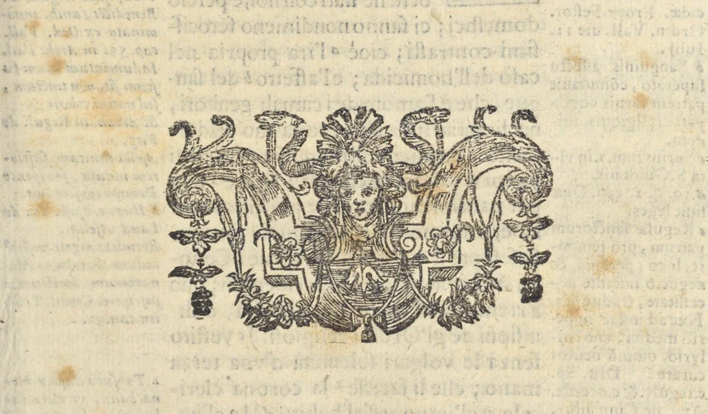 An illustration from Historia del patriarcha S. Giovan Gualberto, primo abbate et institutore del monastico ordine del Vallombrosa, 1640, leaf 72