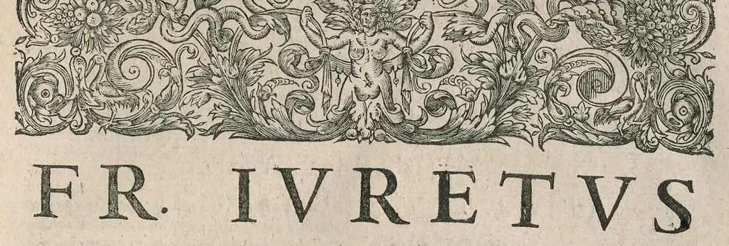 An illustration from D. Ivonis Carnotensis episcopi Opera omnia : in duas partes distributa, prior continet eximium illud decretorum, opus quod decretum Iuonis vulgò nuncupatur ... : posterior complectitur epistolas cum notis doctissimorum viroum Iureti & Soucheti canonic., sermones quibus additi duo ex MSS. Bibliothecae Regiae & Petauianae, et breue chronicon de regibus Francorum : ad haec omnia index copiosissimus : praefixa est huic operi vita authoris .., 1647, leaf 674